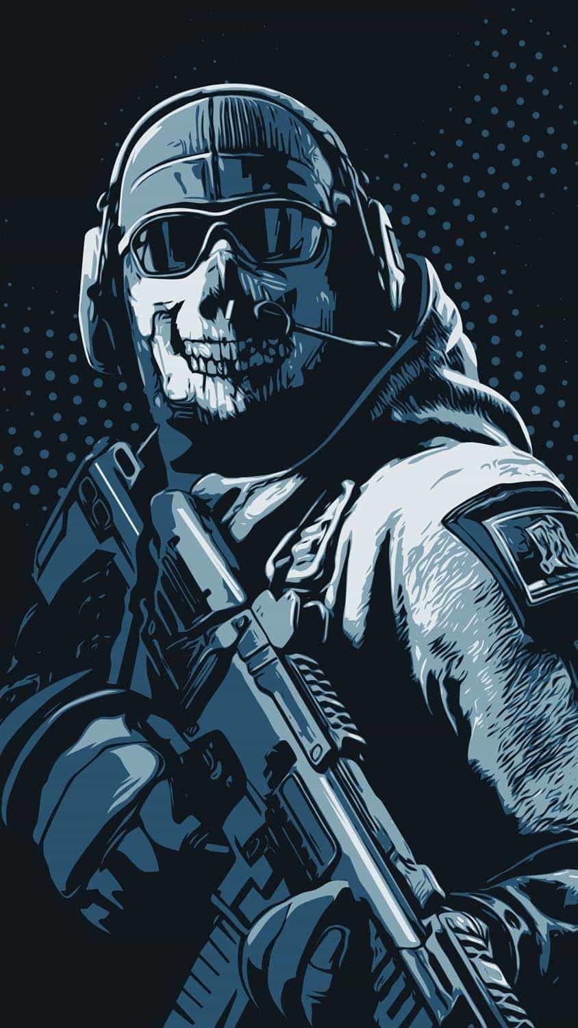 850x1500 Ghost Call Of Duty IPhone Wallpaper HD 1 Wallpaper, iPhone Wallpaper, Phone