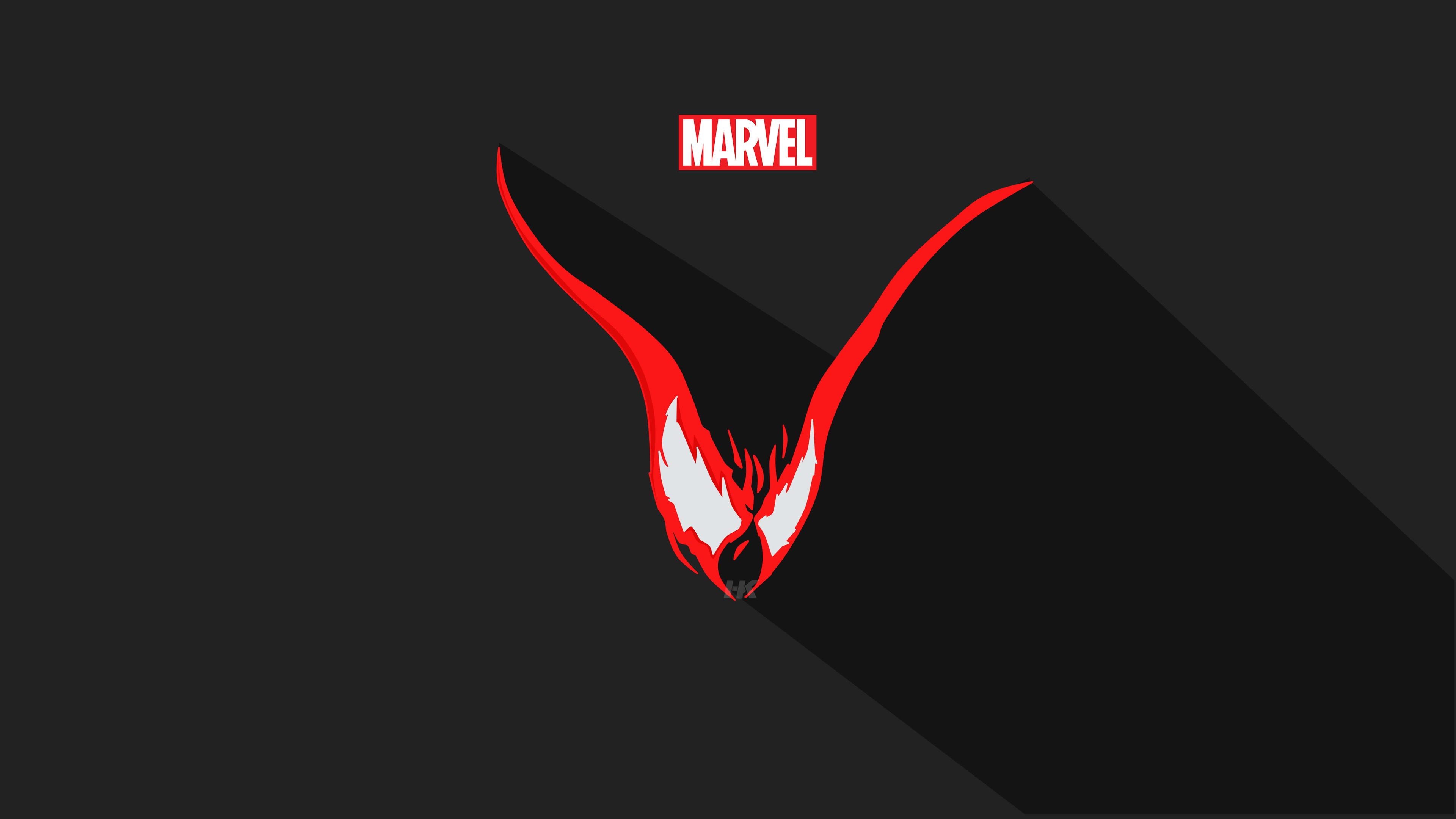 3840x2160 Wallpaper 4k Venom Vector Minimalism 5k 4k Wallpaper, 5k Wallpaper, Desktop