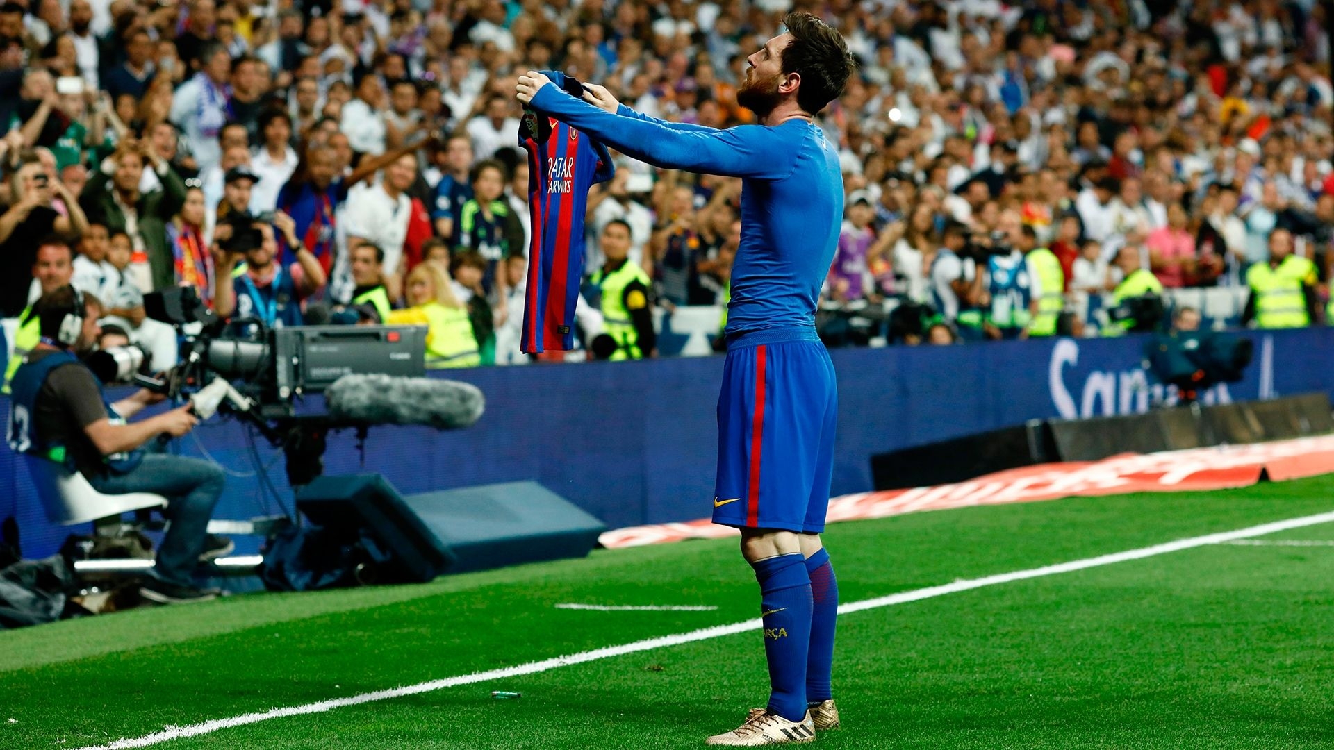 1920x1080 Messi Vs Real Madrid Wallpaper Messi Shirt Celebration, Desktop