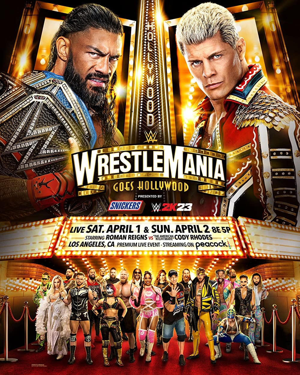 1000x1250 WrestleMania 39 (TV Special 2023), Phone