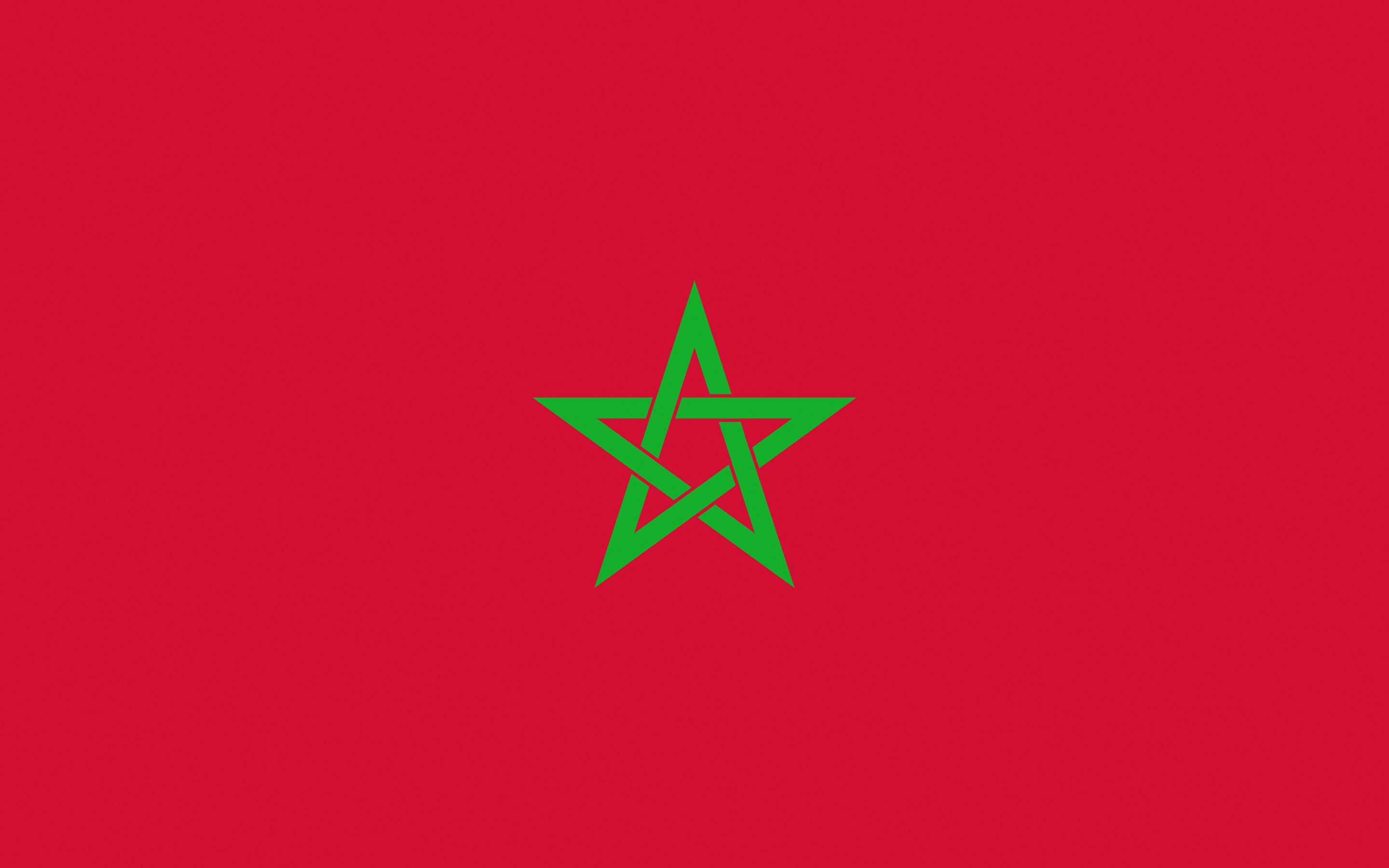 2880x1800 image Morocco Flag, Desktop