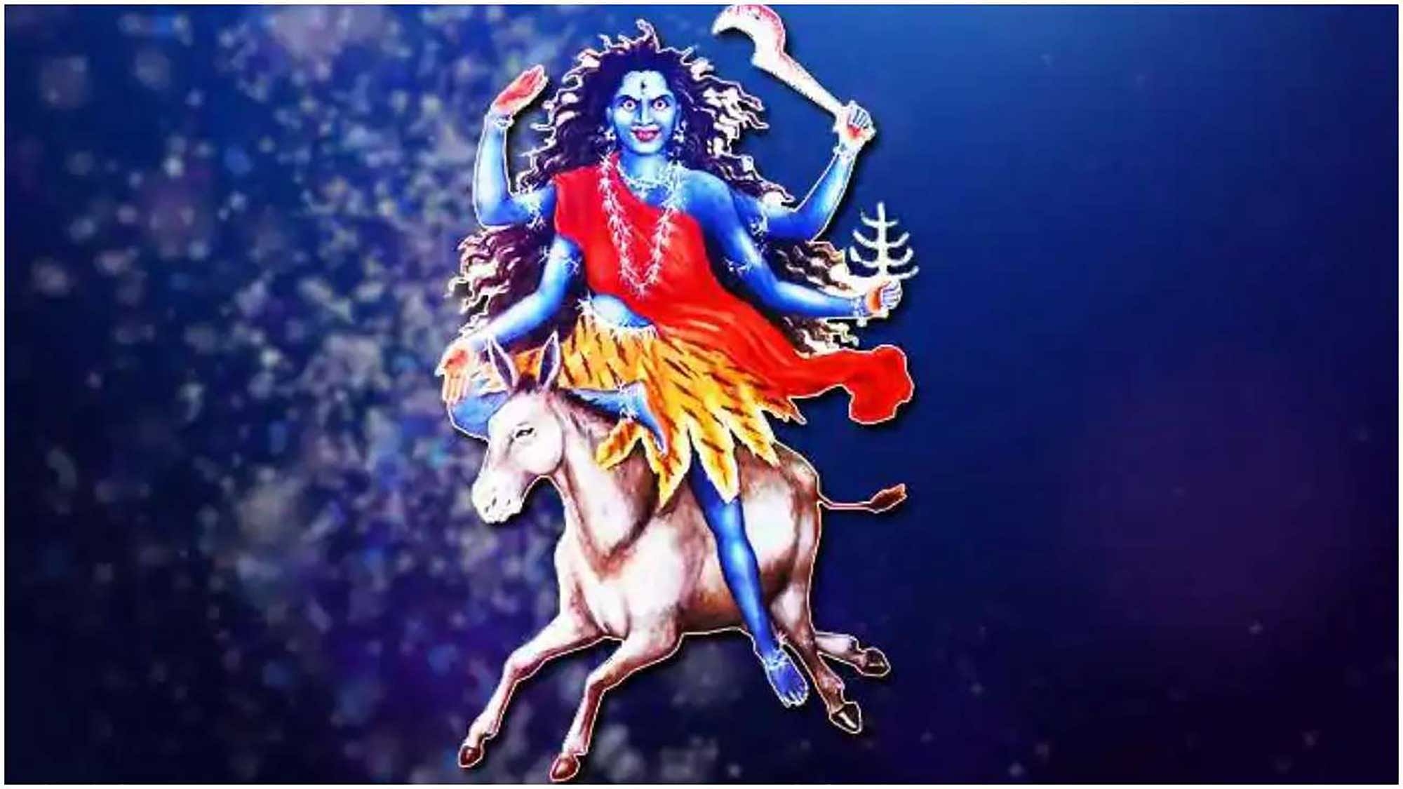 2000x1130 Navratri Day 7: Seek Kalaratri's blessings today; holy chants and colour of, Desktop