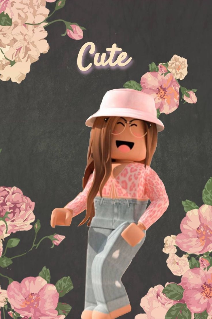 740x1110 ROBLOX GFX- Floral. Dont touch my phone wallpaper, Roblox, iPhone wallpaper, Phone