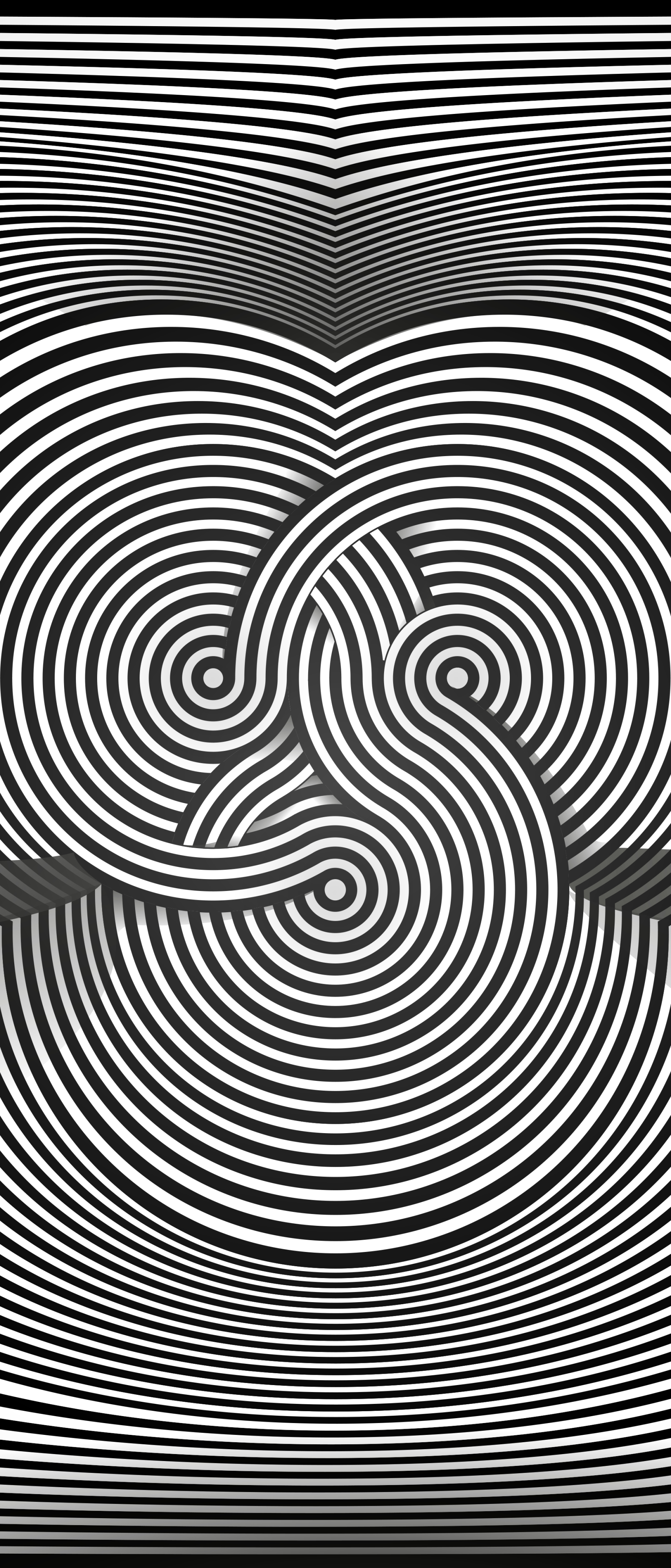 1650x3840 Artistic Illusion Phone Wallpaper, Phone