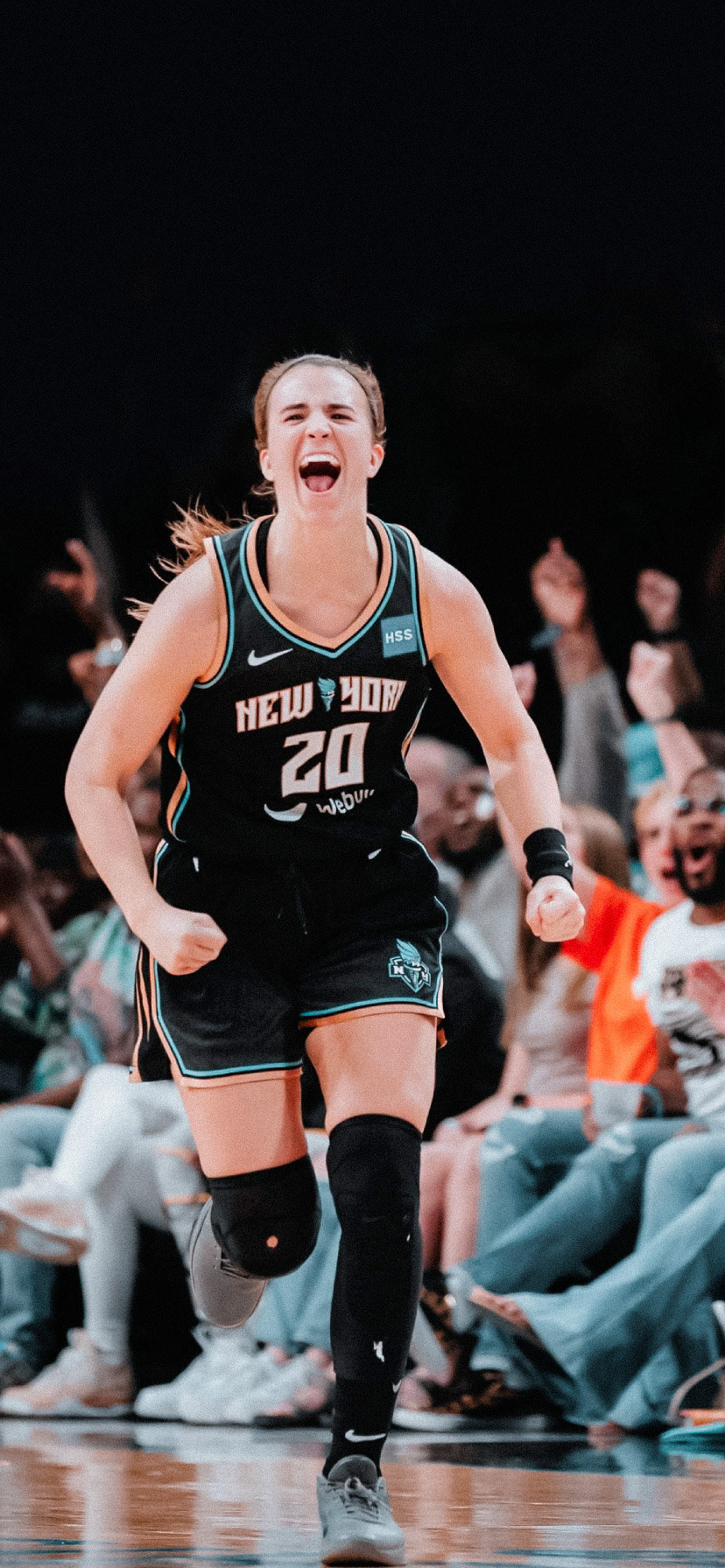 830x1800 Sabrina Ionescu 07.10.2022 if, Phone