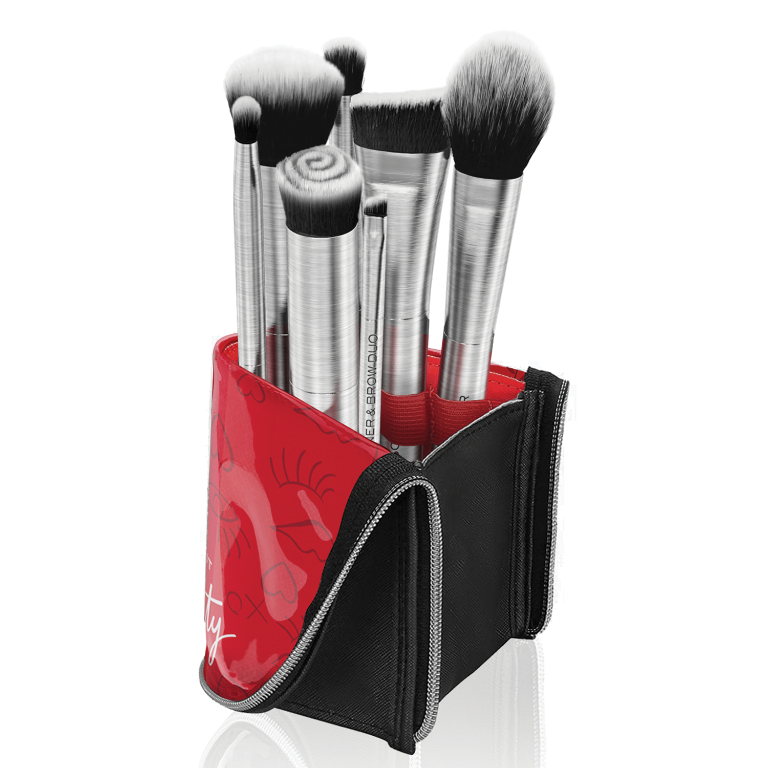 1500x1500 Make It Pretty Professional Makeup Brush Set & Travel Case, Phone