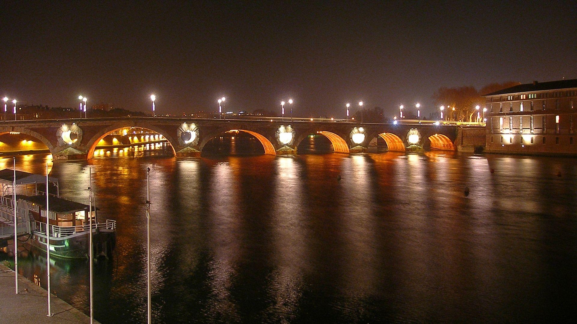 1920x1080 Pont Neuf, Toulouse HD Wallpaper, Desktop