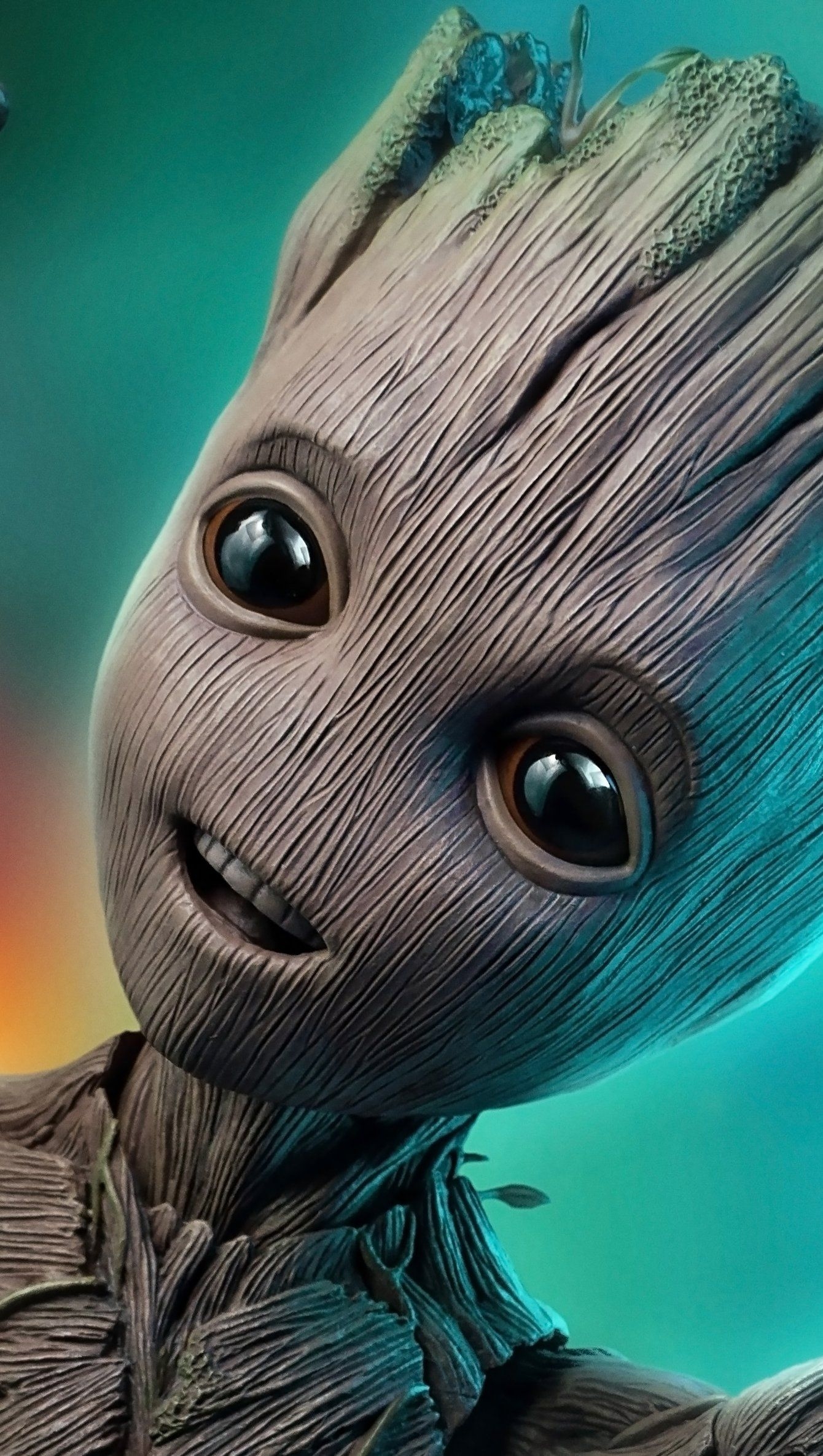 1340x2380 Baby Groot from Guardians of the Galaxy Wallpaper, Phone