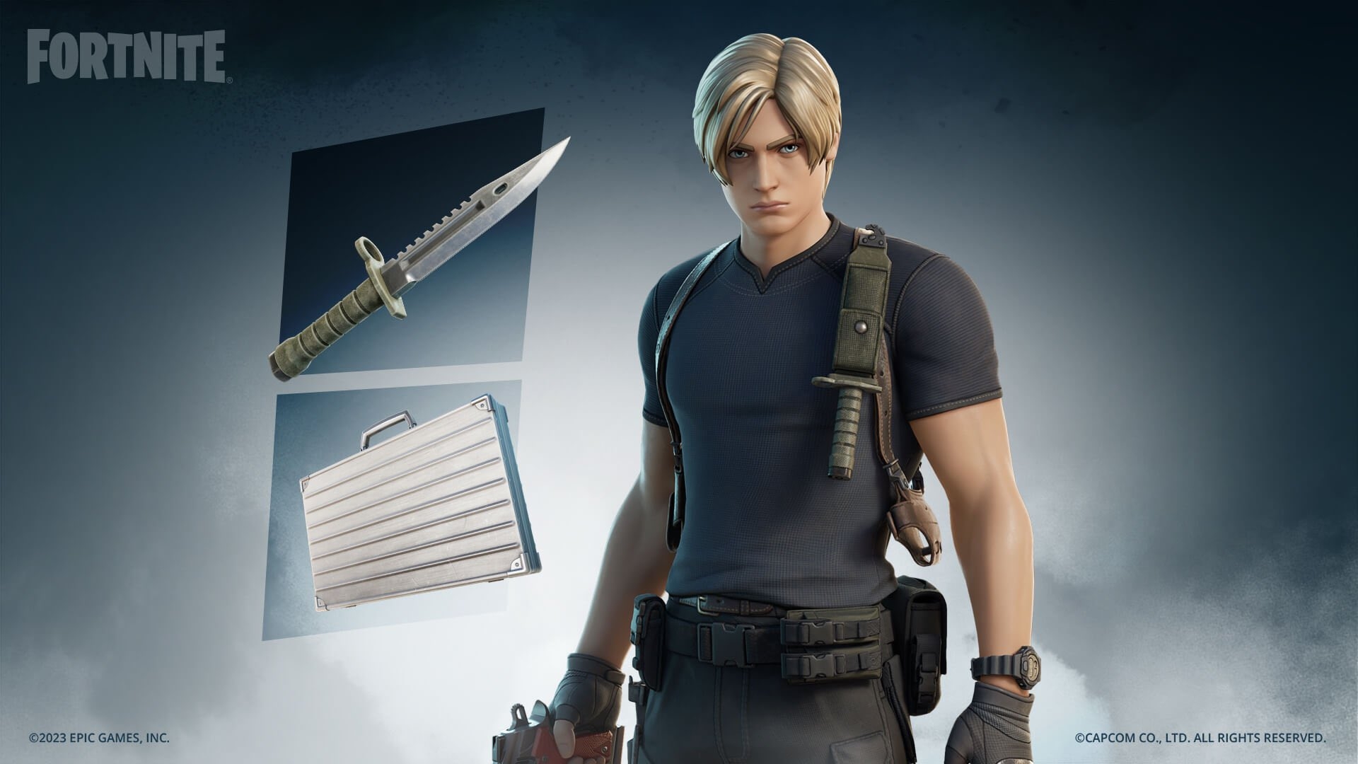 1920x1080 Leon S. Kennedy Fortnite wallpaper, Desktop