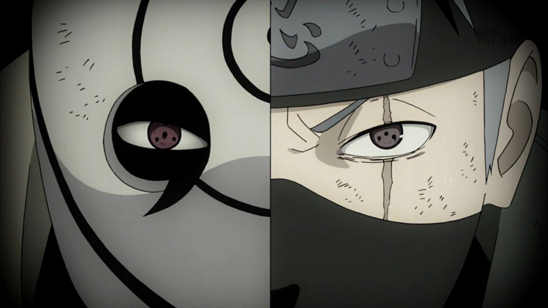 1920x1080 Download Kakashi vs Obito wallpaper to your cell phone kakashi. HD, Desktop