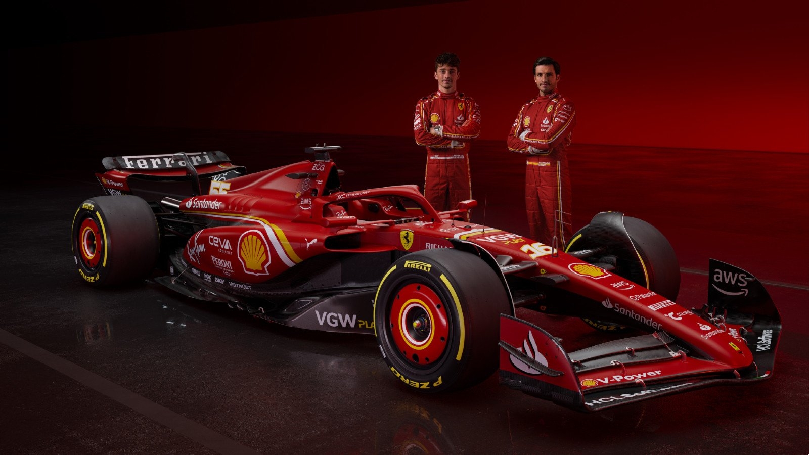 1600x900 2024 F1 car after sensational launch, Desktop