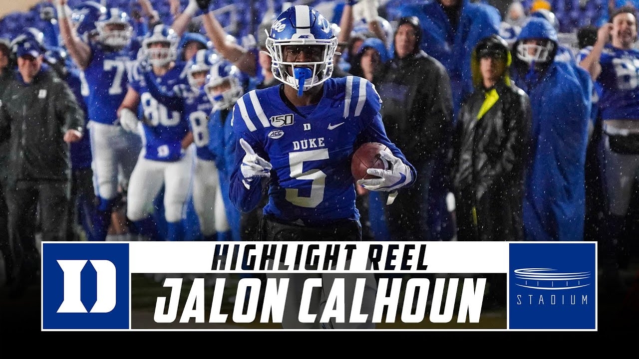 1280x720 Duke WR Jalon Calhoun Highlight Reel, Desktop