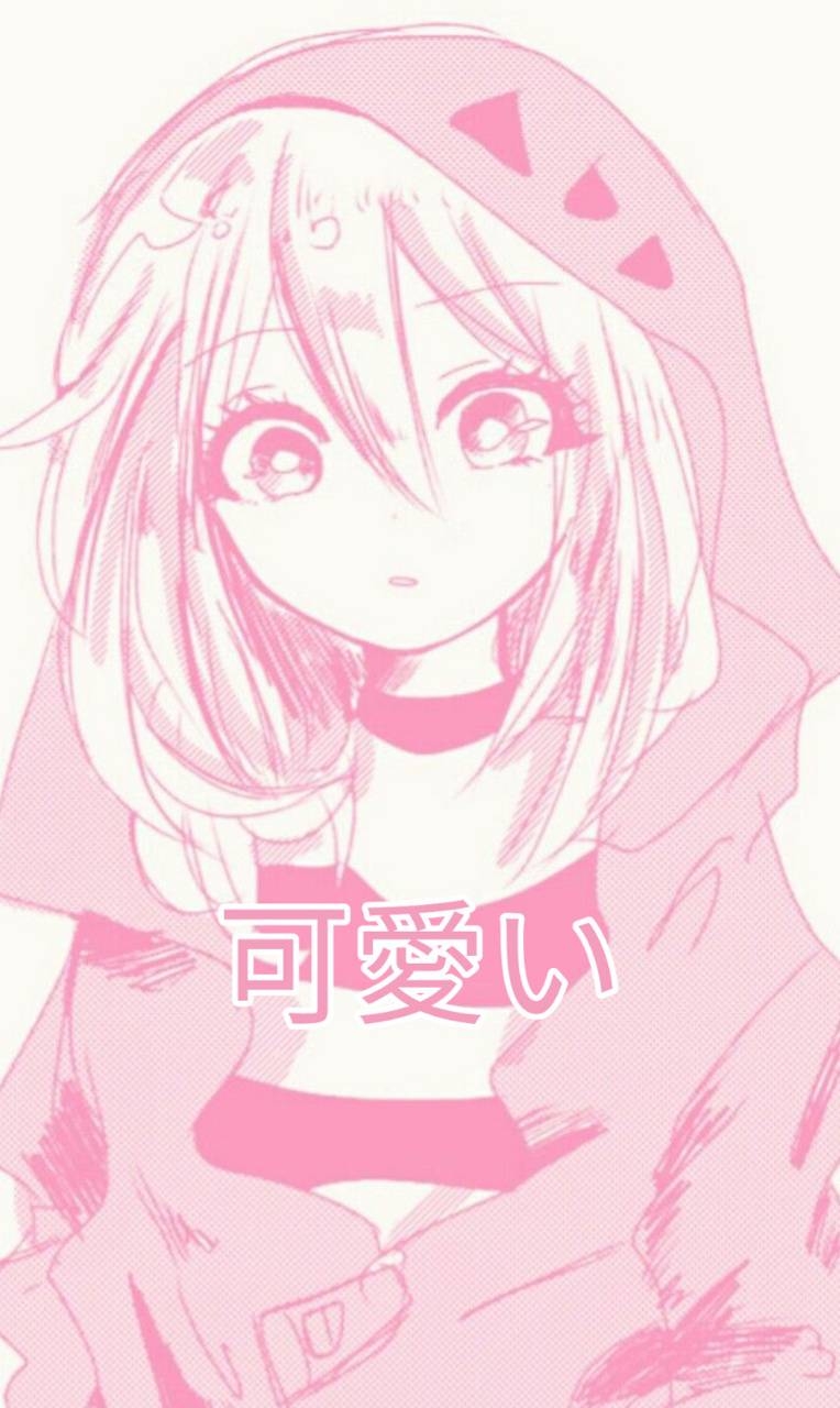 770x1280 Aesthetic Pink Anime Wallpaper, Phone