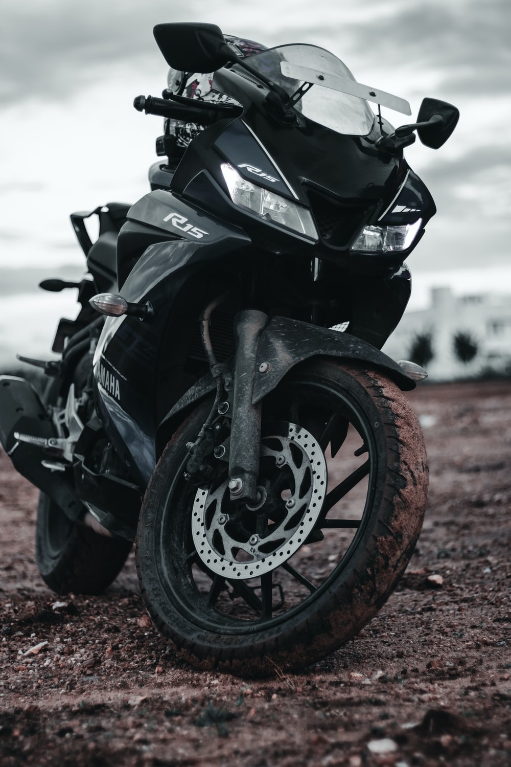 1000x1500 black sports bike on brown dirt road during daytime photo, Phone