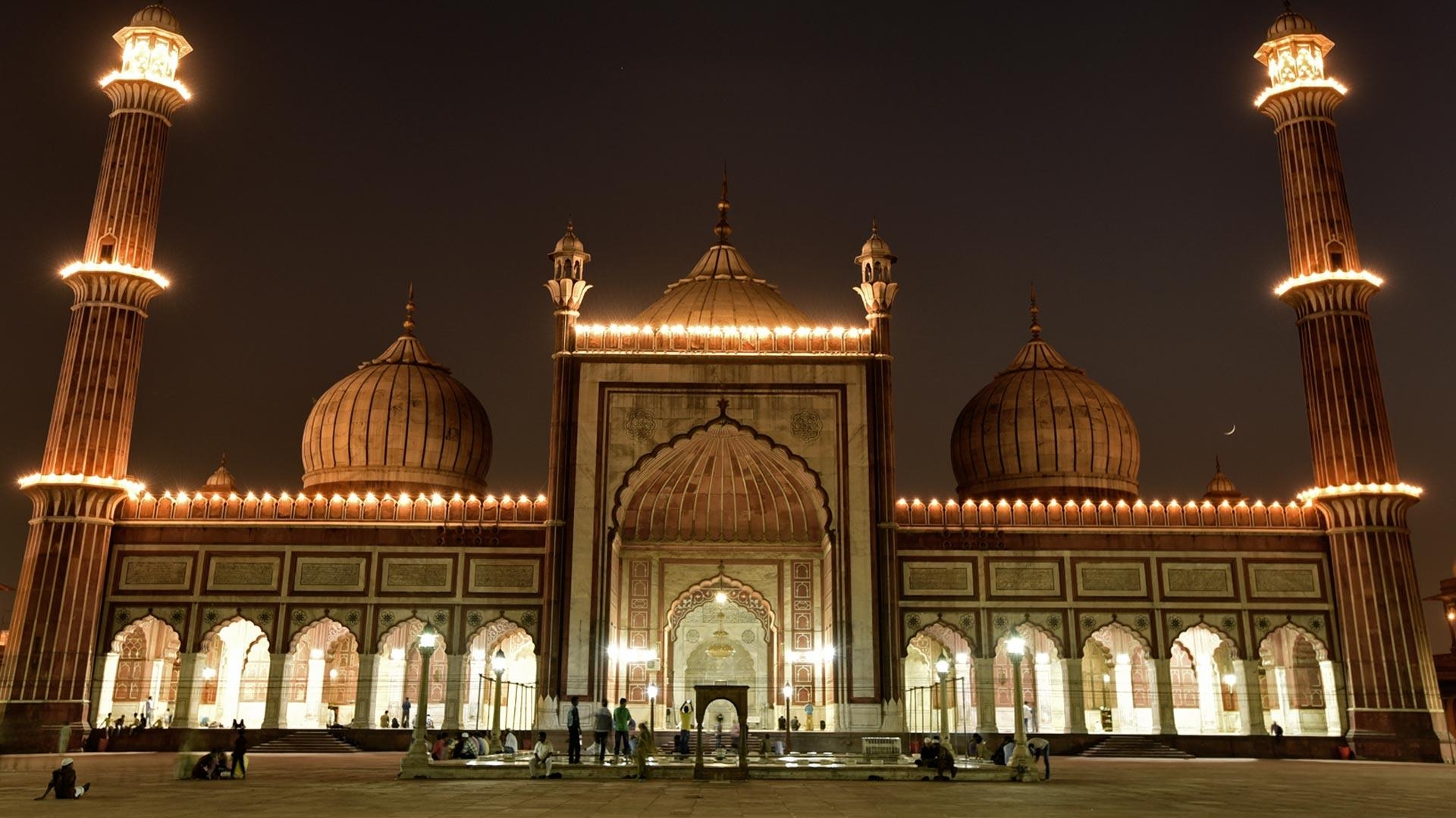 1920x1080 Masjid Moon, Desktop