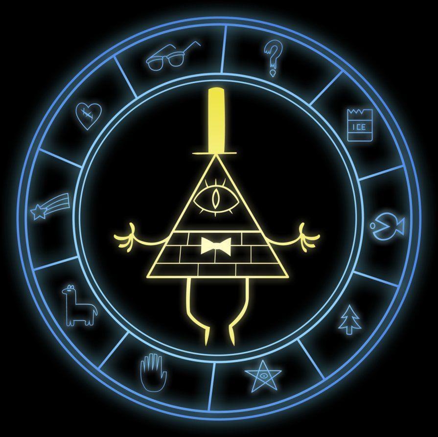 900x900 Bill Cipher Wheel Wallpaper, Desktop