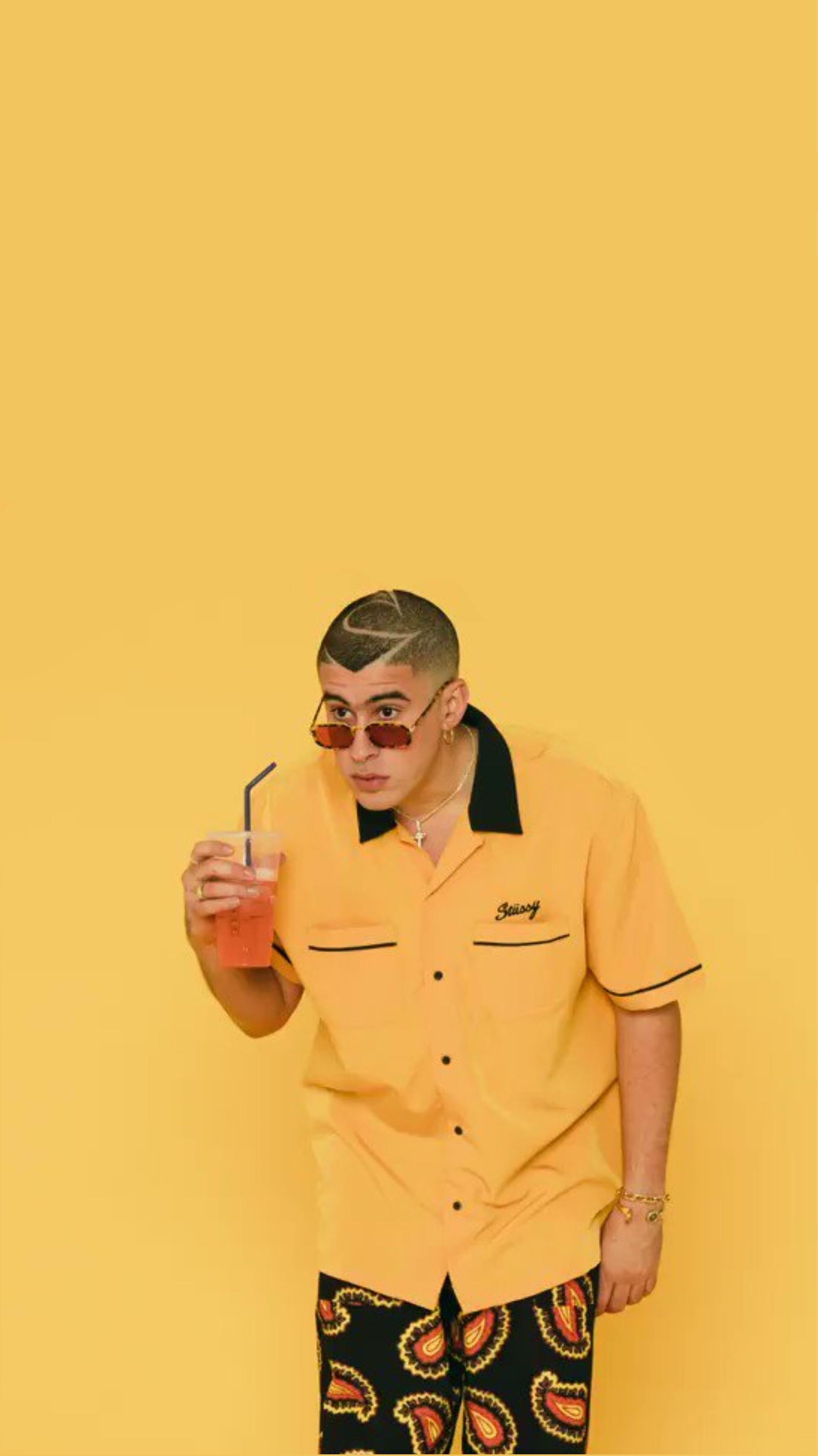 1950x3470 Bad Bunny Wallpaper, Phone