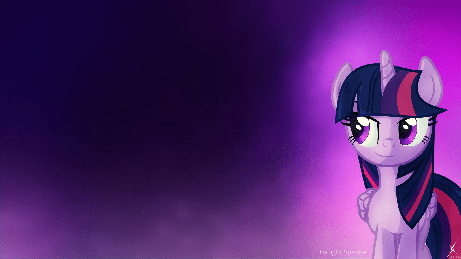 1600x900 Twilight Sparkle (Wallpaper), Desktop