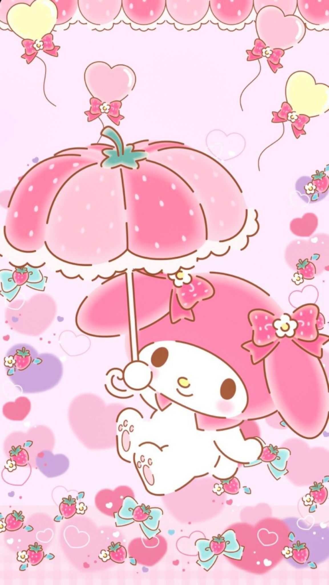 1160x2050 My Melody Wallpaper, Phone