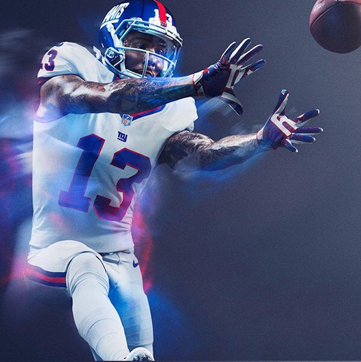 1200x1200 Power Ranking all 32 NFL Color Rush Uniforms. New York Giants. Nfl color rush uniforms, Nfl football art, New york giants, Phone