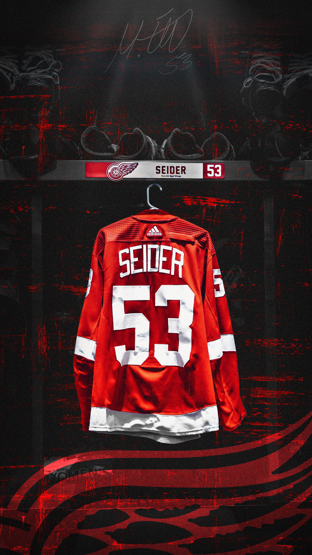 1080x1920 Detroit Red Wings Wallpaper. Detroit Red Wings, Phone