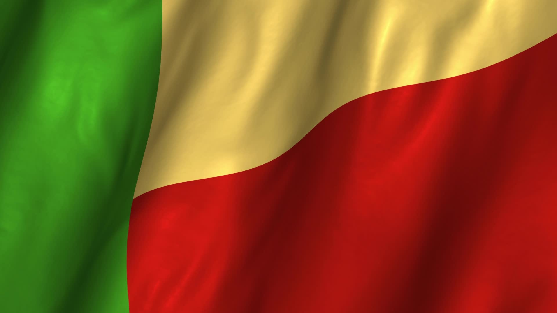 1920x1080 Flag Of Benin Symbol Of Strong Nation, Desktop