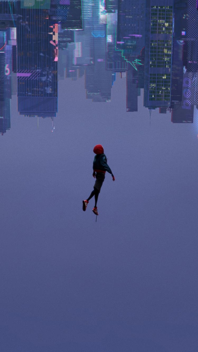 750x1340 SpiderMan Into The Spider Verse 2018 Movie iPhone iPhone, Phone