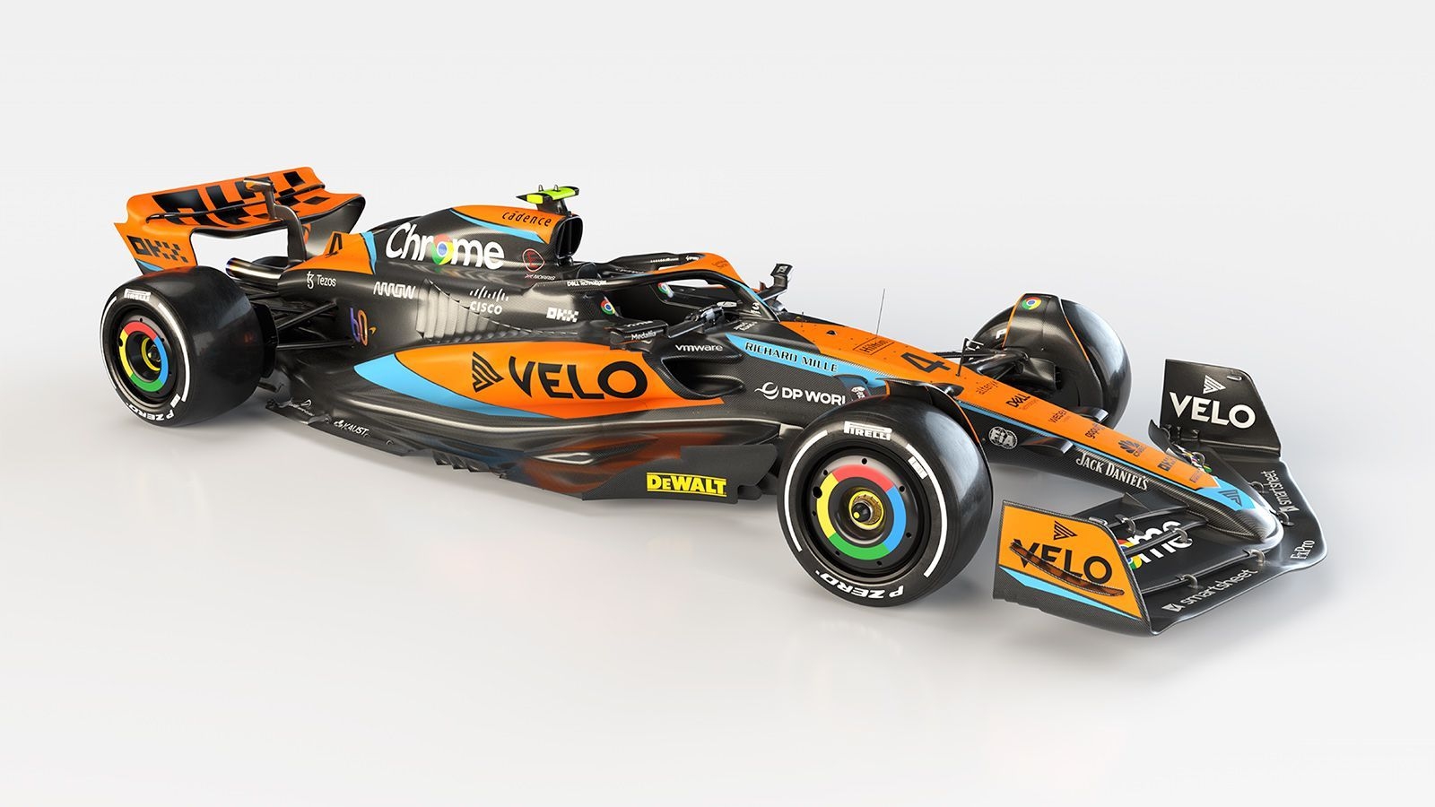 1600x900 McLaren presents tweaked F1 livery for 2023 season, Desktop