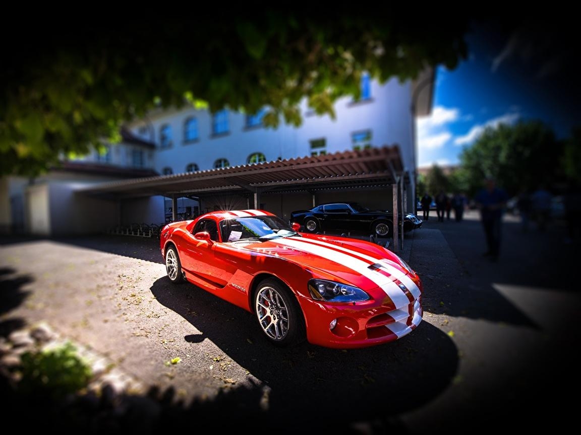 1160x870 Wallpaper Dodge Viper SRT 10 Red Cars Stripes, Desktop