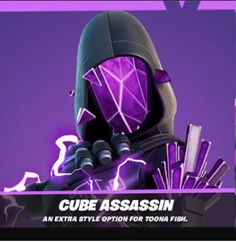 350x360 Cube Assassin Fortnite wallpaper, Phone