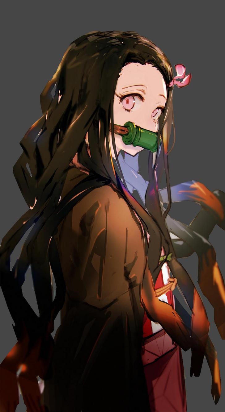 730x1340 Nezuko Wallpaper, Phone