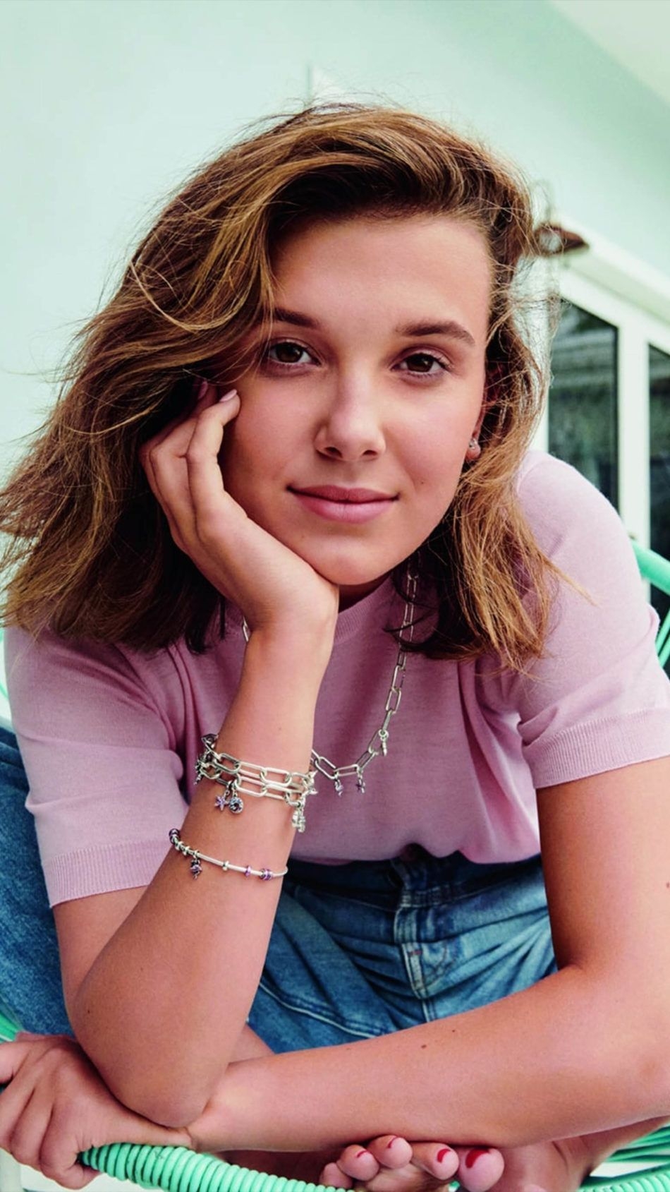 950x1690 Actress Millie Bobby Brown 2020 4K Ultra HD Mobile Wallpaper, Phone