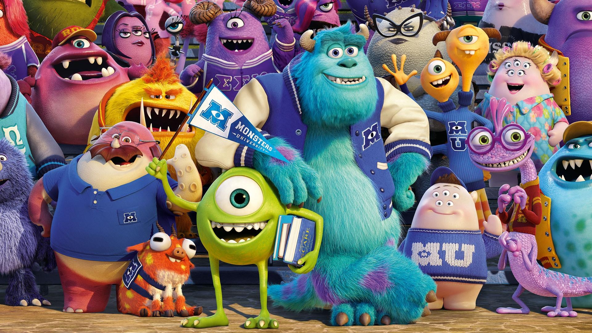 1920x1080 Monsters University HD Wallpaper, Desktop