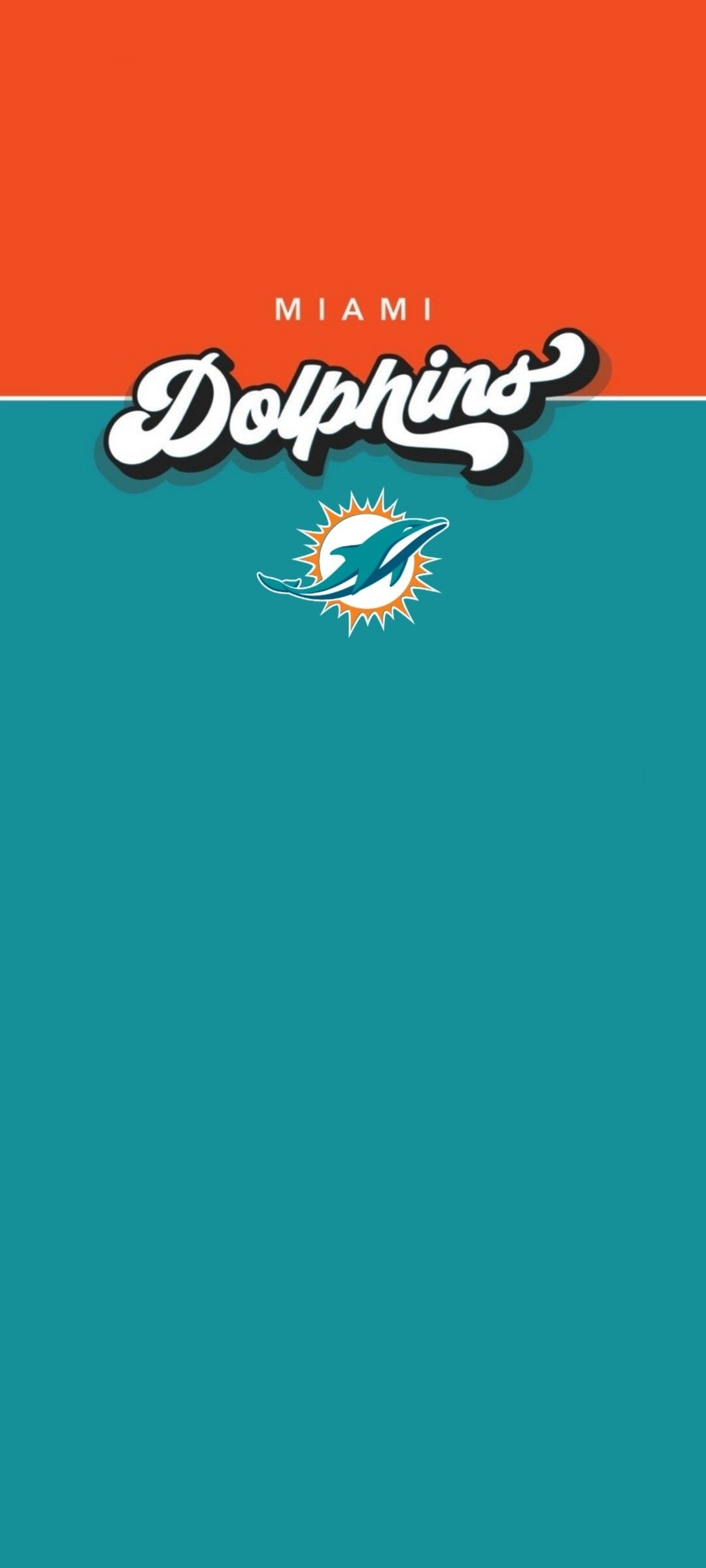 1080x2400 Miami Dolphins NFL Wallpaper. Miami dolphins wallpaper, Nfl teams logos, Miami dolphins, Phone