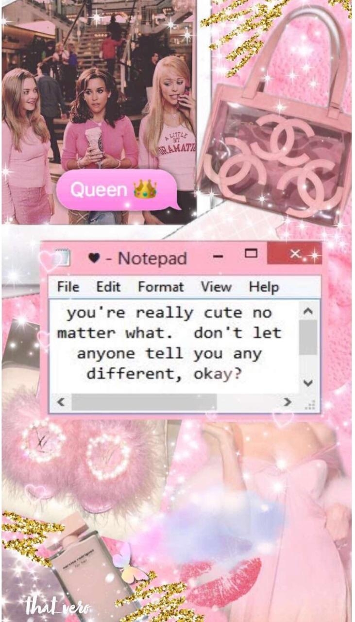 740x1280 Cute pastel pink wallpaper made by- that_vero, Phone