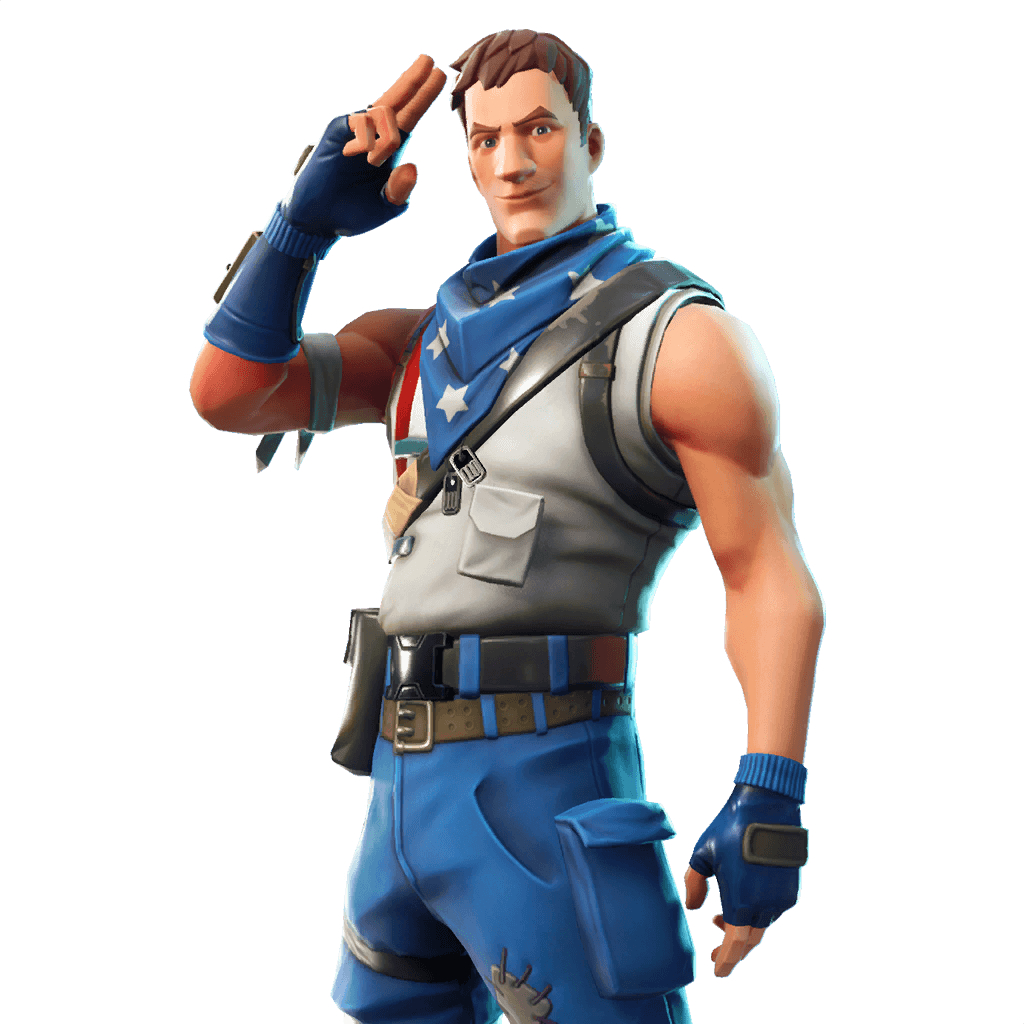 1030x1030 Fortnite Star Spangled Trooper, Phone