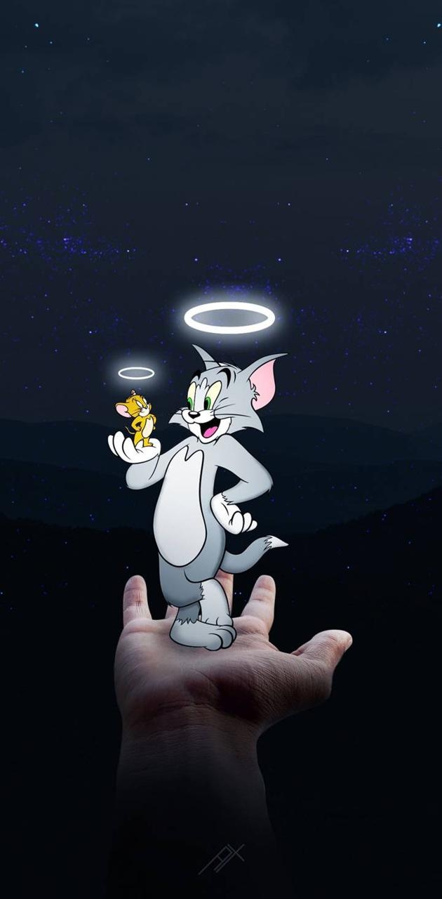 630x1280 Tom and Jerry wallpaper, Phone