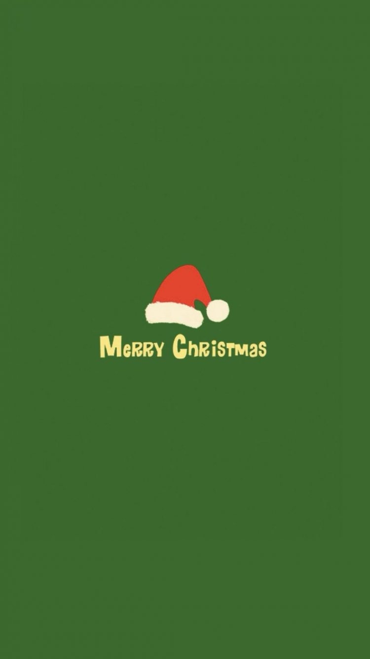 750x1340 Christmas Minimalist Wallpaper, Phone