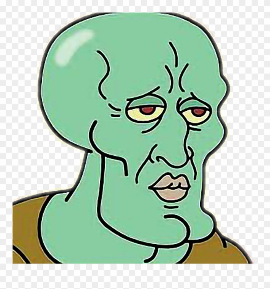 880x950 Handsome Squidward Clipart, Phone