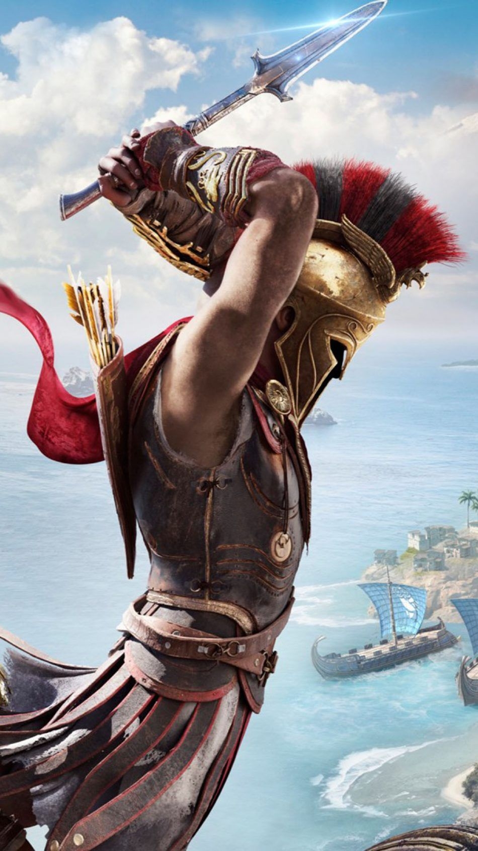 950x1690 Assassin S Creed Odyssey HD Mobile Wallpaper's Creed Odyssey Alexios, Phone