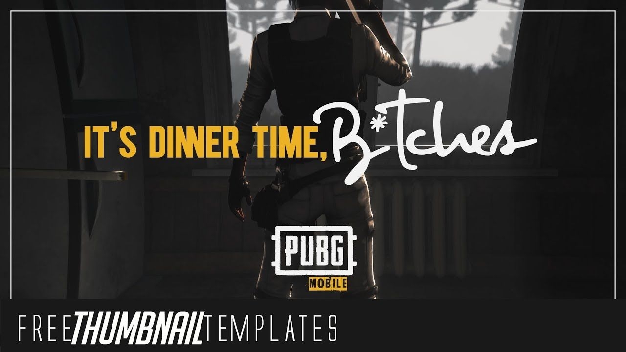 1280x720 It's Dinner Time! #PUBG Thumbnail l FREE, Desktop