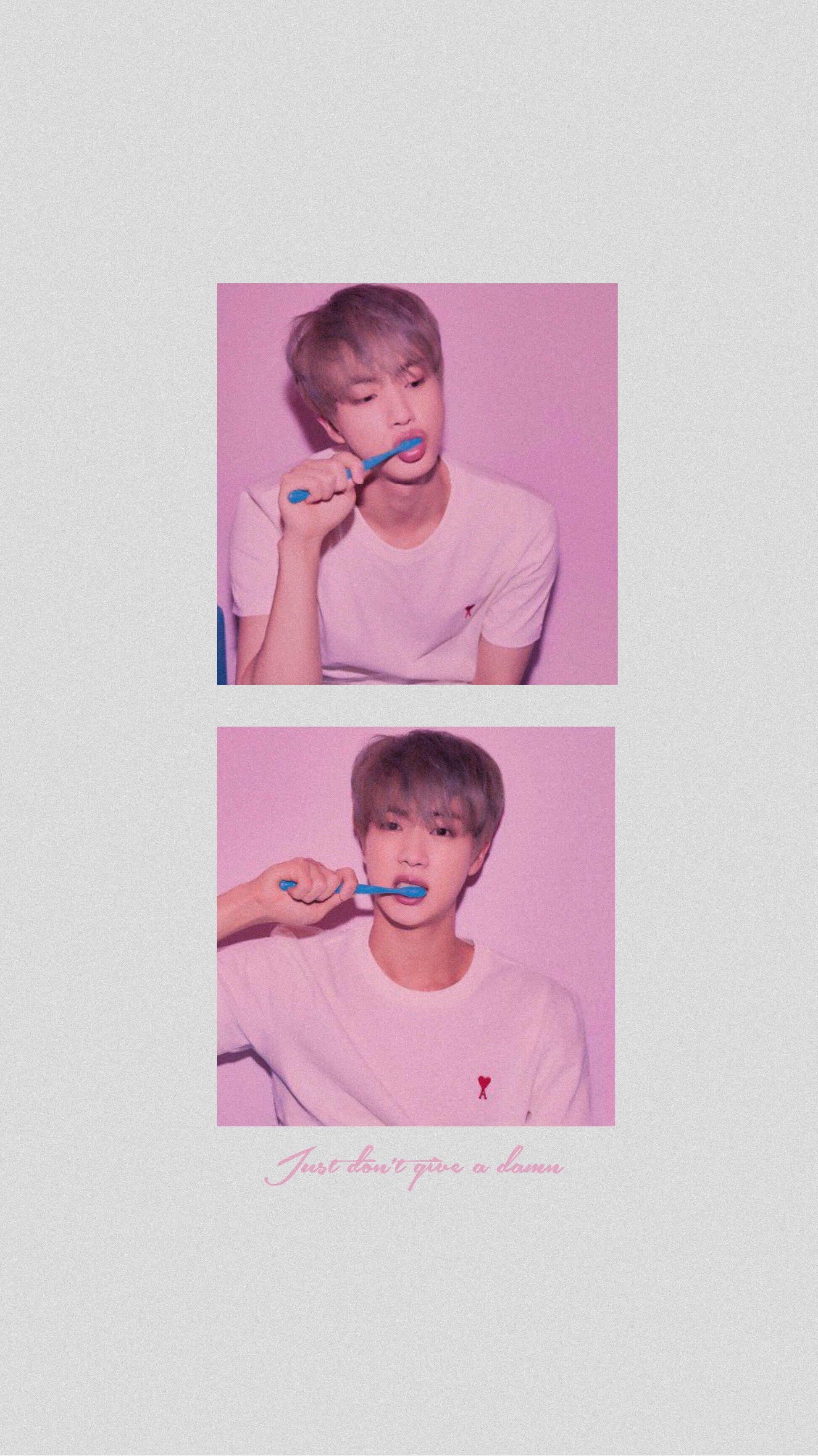 1950x3470 BTS Jin wallpaper, Phone