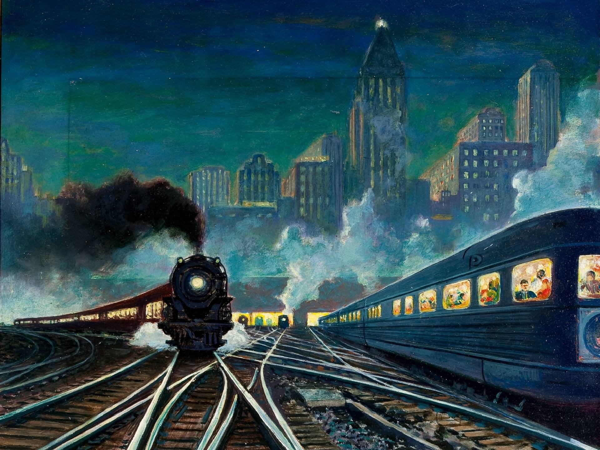 1920x1440 Train Wallpaper, Desktop