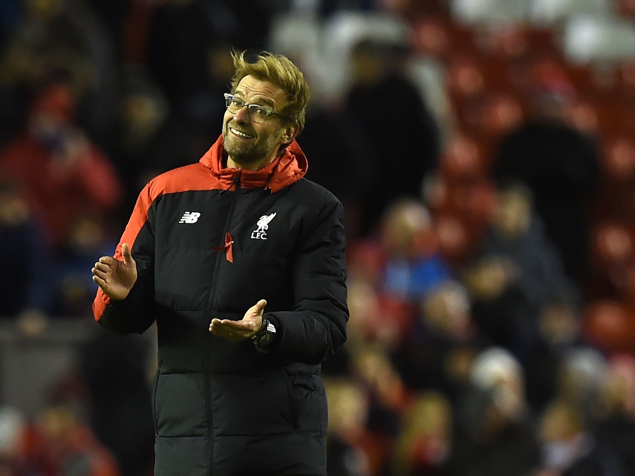 2050x1540 Jurgen Klopp: watch as Liverpool manager looks away as James, Desktop