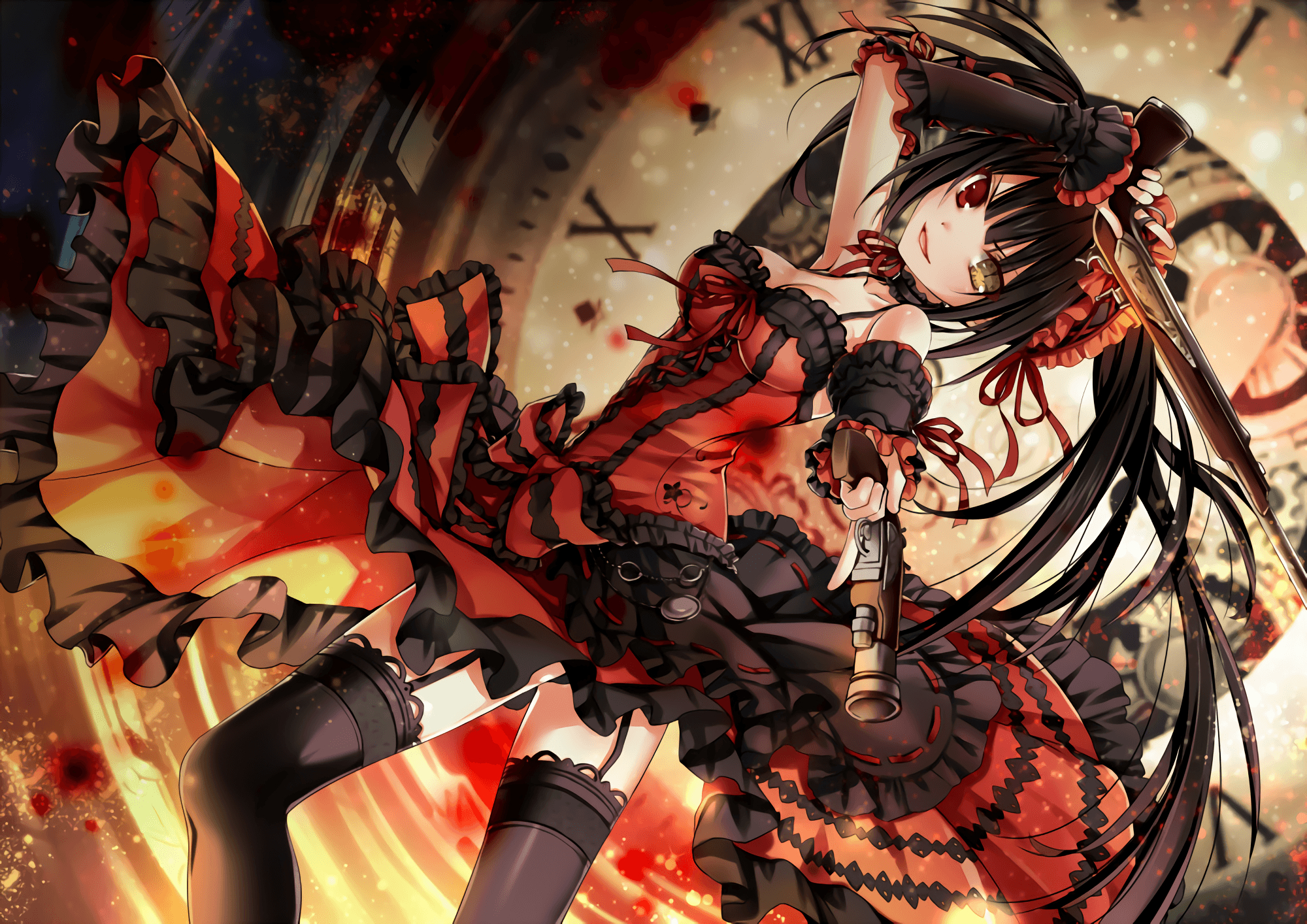 2000x1420 Kurumi Tokisaki HD Wallpaper, Desktop