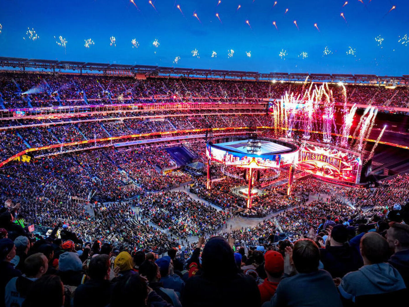 1400x1050 WrestleMania 40 in Philly in April 2024, Desktop