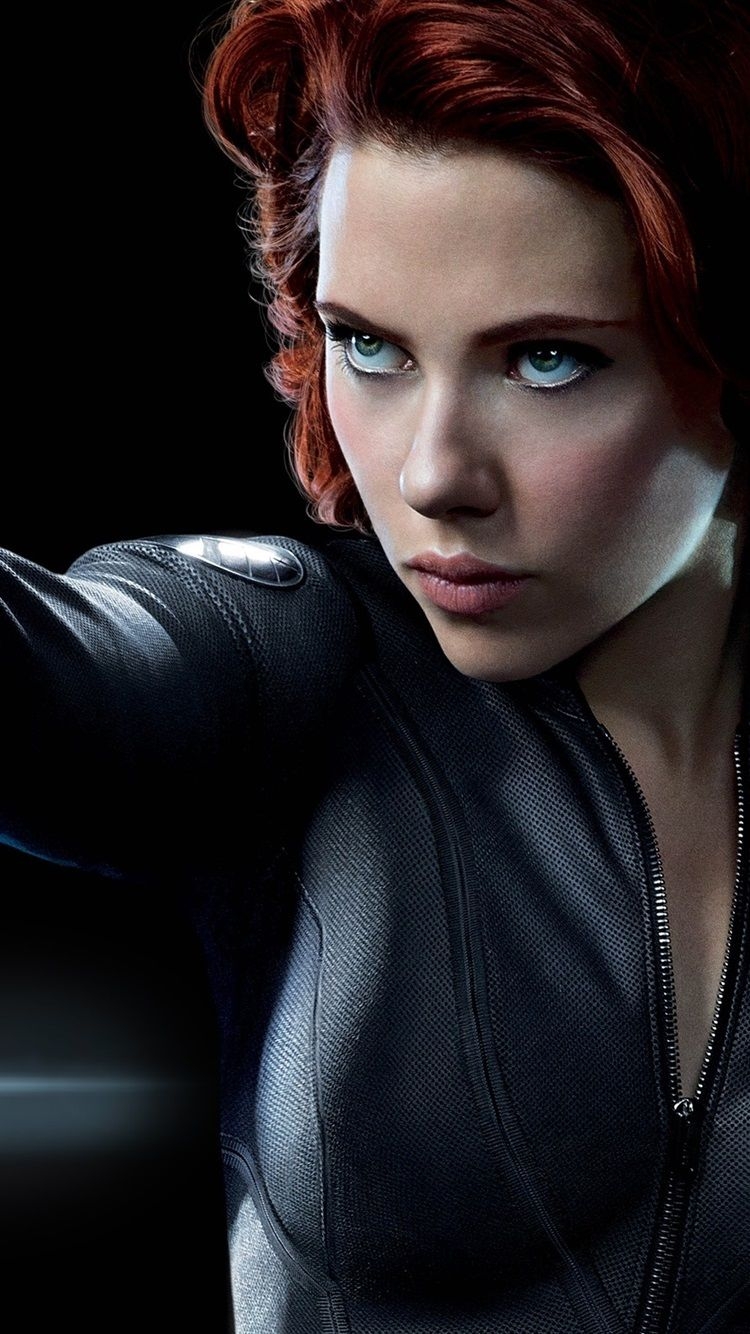 750x1340 Scarlett Johansson In The Avengers  IPhone 8 7 6 6S, Phone