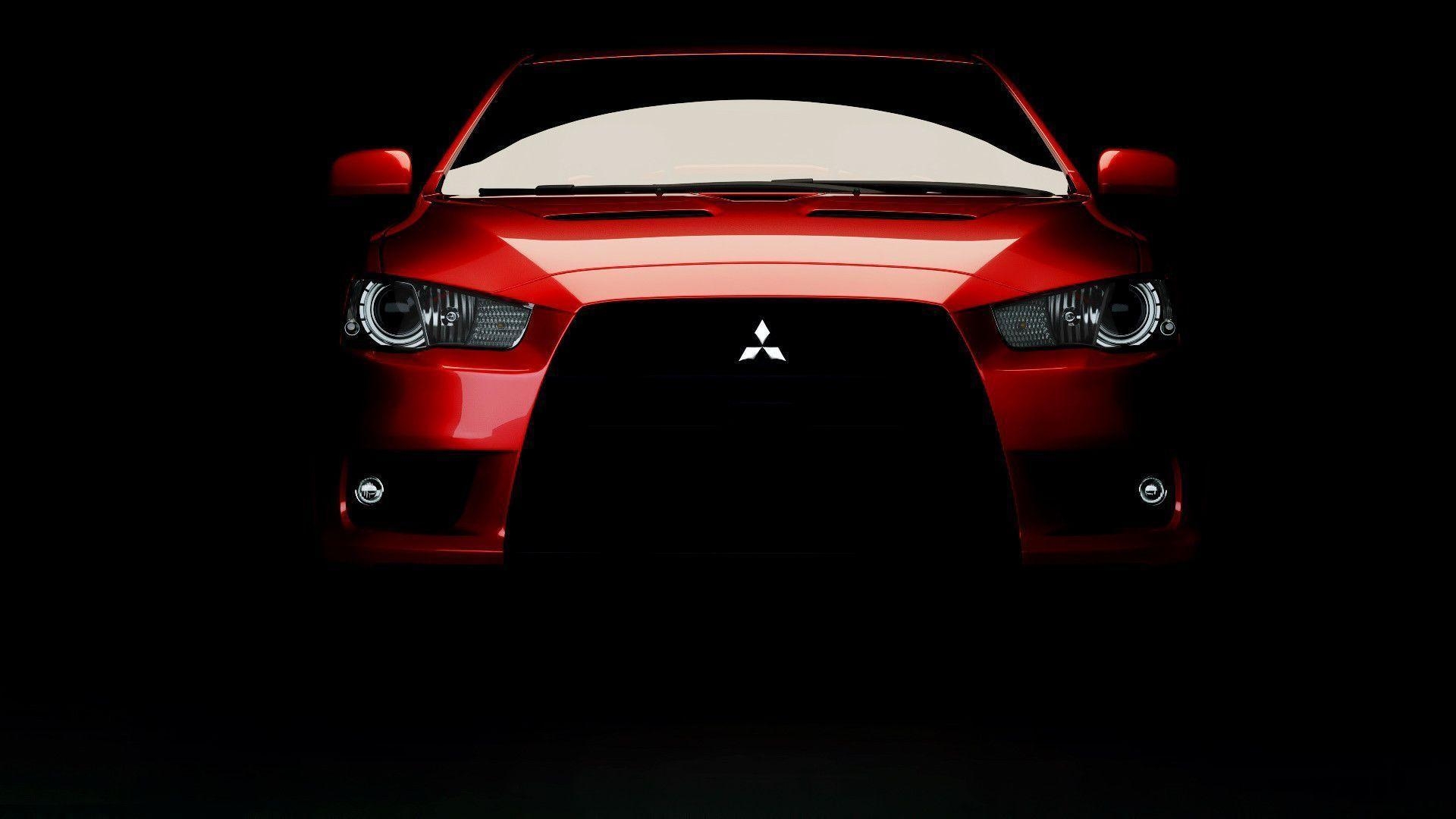 1920x1080 Mitsubishi Logo Wallpaper Black, Desktop