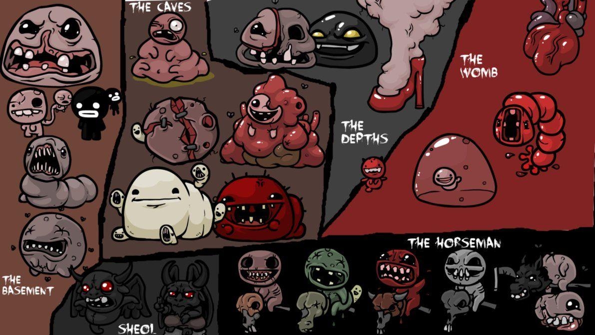 1200x670 The Binding of Isaac Bosses Wallpaper, Desktop