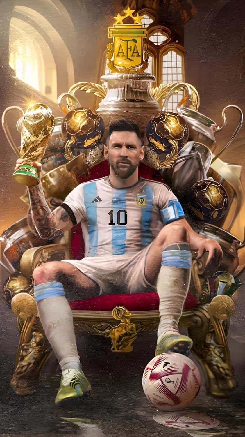 850x1500 Messi Football King IPhone Wallpaper HD Wallpaper, iPhone Wallpaper, Phone